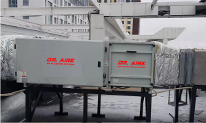 Y Precipitators Electrostatig Ar gyfer Gwacáu Cegin Gyda'r Cyfuniad Offer Tyn...